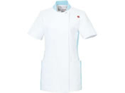 ルコック/レディースジャケット 5L ホワイト×アクア/UQW1035N-40