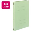 コクヨ フラットファイルW(厚とじ) A4タテ とじ厚25mm 緑 10冊