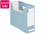 G)コクヨ/ファイルボックス-FS〈Dタイプ〉A4ヨコ 背幅102mm 青 5冊