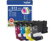 G)�u���U�[/�����C���N�J�[�g���b�W 4�F�p�b�N/LC512-4PK