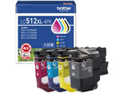 G)�u���U�[/�����C���N�J�[�g���b�W ��e�� 4�F�p�b�N/LC512XL-4PK