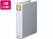 G)キングジム/スーパードッチ脱・着イージー A4タテ とじ厚50グレー*10