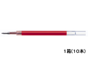 ゼブラ ジェルボールペン替芯 JF-0.3芯 赤 10本 RJF3-R