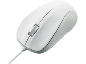 エレコム/光学式マウス 3ボタン ホワイト/M-K6URWH／RS