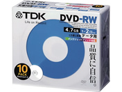 TDK f[^pDVD-RW 2{ 4.7GB 10pbN DRW47PA10S