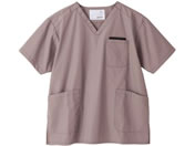 マツヨシ スクラブ トップス 診察衣 25-6500-0306 3L MY-NS0820GG(グレージュ)