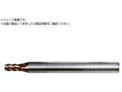 TRUSCO/エンドミル 超硬ハイヘリカルラジアスエンドミル 4枚刃 Φ4XR0.1 TS50-TCRHE4040-R0.1