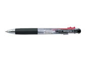 G)トンボ鉛筆/2色ボールペン リポーター2 軸色透明/BC-WRC20