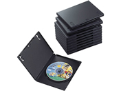 エレコム DVDトールケース 10枚パック・ブラック CCD-DVD03BK