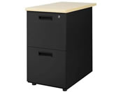 Netforce/�i�b�c �e�� 2�i ��400mm �u���b�N�~�i�`������/LD-WD2B-FW-BKNA