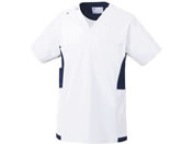 ミズノ/スクラブ(男女兼用)診察衣 25-2518-0005 LL MZ-0181-C1(ホワイト)