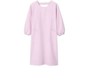 モンブラン/予防衣(男女兼用・長袖)エプロン 24-8145-0006 4L 74-403(ピンク)
