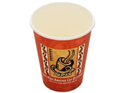 東罐興業 厚紙カップ レッツコーヒー280ml コーヒー色 50個 SMT-280