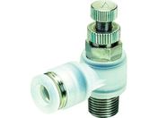 PISCO/スピードコントローラ エルボ PPタイプ φ6用 接続口径R1/8 PJSC6-01A
