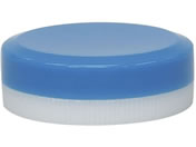 金鵄製作所/アルファ軟膏容器 軟膏壺 23-5637-0003 キャップ:青(003)kinshi A0110(6ML)200コ