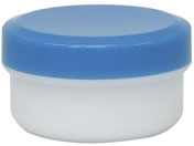 金鵄製作所/アルファ軟膏容器 軟膏壺 23-5637-0103 キャップ:青(003)kinshi A0020(12ML)200コ