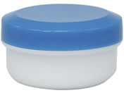 金鵄製作所/アルファ軟膏容器 軟膏壺 25-2275-0003 キャップ:青(003)kinshi A0030R(24ML)180コイリ