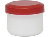 金鵄製作所/アルファ軟膏容器 軟膏壺 25-2275-0102 キャップ:赤(002)kinshi A0040R(36ML)90コイリ