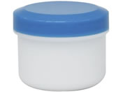 金鵄製作所/アルファ軟膏容器 軟膏壺 25-2275-0103 キャップ:青(003)kinshi A0040R(36ML)90コイリ