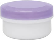 金鵄製作所/アルファ軟膏容器 軟膏壺 25-2275-0205 キャップ:紫(011)kinshi A0050R(60ML)80コイリ