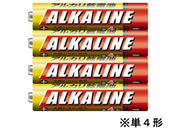 三菱 アルカリ乾電池単4 4本 LR03R 4S