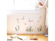 �T���R�[�}�[�N�H��/�G�߂̃E�H�[���X�e�b�J�[ �傫�ȋ����A�N�A���E��/8-346-07