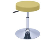 高田ベッド/G型クランケチェアー φ390mm H420-530 アイボリー/TB-1562-02