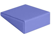 高田ベッド/エックスピロー(三角)三角 ポジショニングブロック(X線撮影用)24-3358-0006 ビニルレザーライトブルー 高田ベッド製作所 TB-77C-182