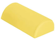 高田ベッド/エックスピロー(半円)半円 ポジショニングブロック(X線撮影用)24-3358-0208 ビニルレザーイエロー 高田ベッド製作所 TB-77C-184