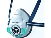 シゲマツ/防じん・防毒マスク TW01C ホワイト M TW01C-WH-M