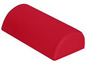 高田ベッド/エックスピロー(半円)半円 ポジショニングブロック(X線撮影用)24-3358-0214 ビニルレザーレッド 高田ベッド製作所 TB-77C-184