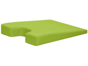 高田ベッド/カラーバスト用薄型マクラ H30/50mm 抹茶/TB-77C-130