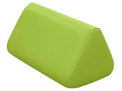 高田ベッド/カラー三角マクラ 抹茶/TB-77C-13