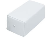 高田ベッド/カラー診察用角マクラ 診察用枕 02-2336-0001 ビニルレザー白 高田ベッド製作所 TB-77C-01