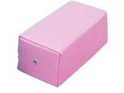 高田ベッド/カラー診察用角マクラ 診察用枕 02-2336-0007 ビニルレザーピンク 高田ベッド製作所 TB-77C-01