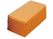 高田ベッド/カラー診察用角マクラ 診察用枕 02-2336-0010 ビニルレザーオレンジ 高田ベッド製作所 TB-77C-01