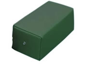 高田ベッド/カラー診察用角マクラ 診察用枕 02-2336-0015 ビニルレザーメディグリーン 高田ベッド製作所 TB-77C-01