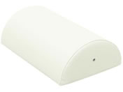 高田ベッド/カラー診察用半円マクラ(大)診察枕 20-3787-0001 ビニルレザー白 高田ベッド製作所 TB-77C-07