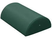 高田ベッド/カラー診察用半円マクラ(大)診察枕 20-3787-0015 ビニルレザーメディグリーン 高田ベッド製作所 TB-77C-07