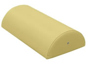 高田ベッド/カラー診察用半円マクラ 特大 アイボリー/TB-77C-04