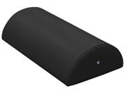 高田ベッド/カラー診察用半円マクラ 特大 黒/TB-77C-04