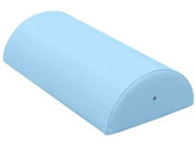 高田ベッド/カラー診察用半円マクラ 特大 スカイブルー/TB-77C-04