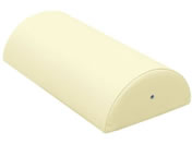 高田ベッド/カラー診察用半円マクラ 特大 クリーム/TB-77C-04