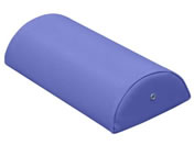 高田ベッド/カラー診察用半円額マクラ 診察枕 20-3785-0006 ビニルレザーライトブルー 高田ベッド製作所 TB-77C-08