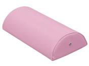 高田ベッド/カラー診察用半円額マクラ 診察枕 20-3785-0007 ビニルレザーピンク 高田ベッド製作所 TB-77C-08