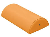 高田ベッド/カラー診察用半円額マクラ 診察枕 20-3785-0010 ビニルレザーオレンジ 高田ベッド製作所 TB-77C-08