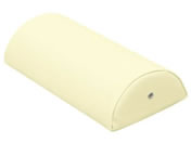 高田ベッド/カラー診察用半円額マクラ 診察枕 20-3785-0013 ビニルレザークリーム 高田ベッド製作所 TB-77C-08