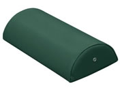 高田ベッド/カラー診察用半円額マクラ 診察枕 20-3785-0015 ビニルレザーメディグリーン 高田ベッド製作所 TB-77C-08