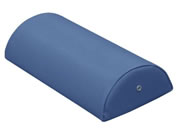 高田ベッド/カラー診察用半円額マクラ 診察枕 20-3785-0016 ビニルレザーメディブルー 高田ベッド製作所 TB-77C-08