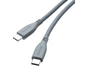 �G���R��/USB-C�P�[�u�� PD100W 2m �V���R�� ��/MS-CC5PSS20GN